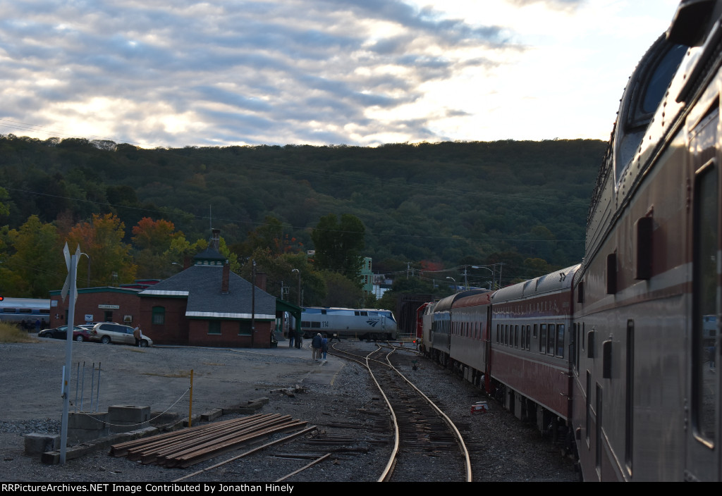 Two Passenger Trains